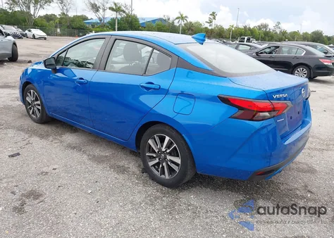 2021 Nissan Versa Sv Xtronic Cvt from USA, damaged, VIN 3N1CN8EV3ML840013